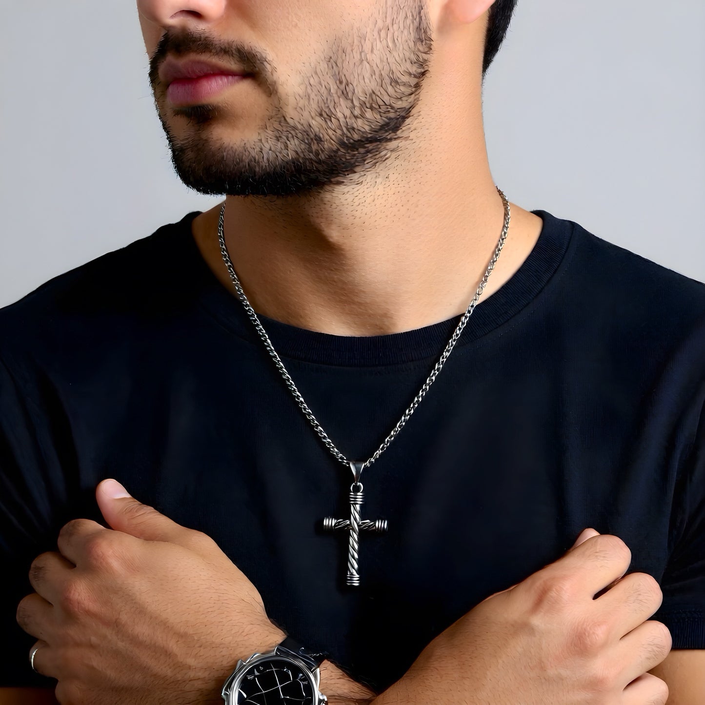 The Redeemer Rope Cross