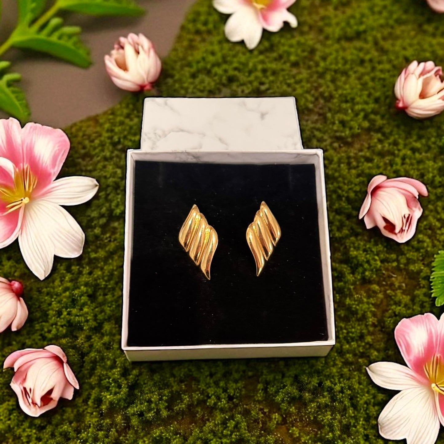 Golden Wing Earrings
