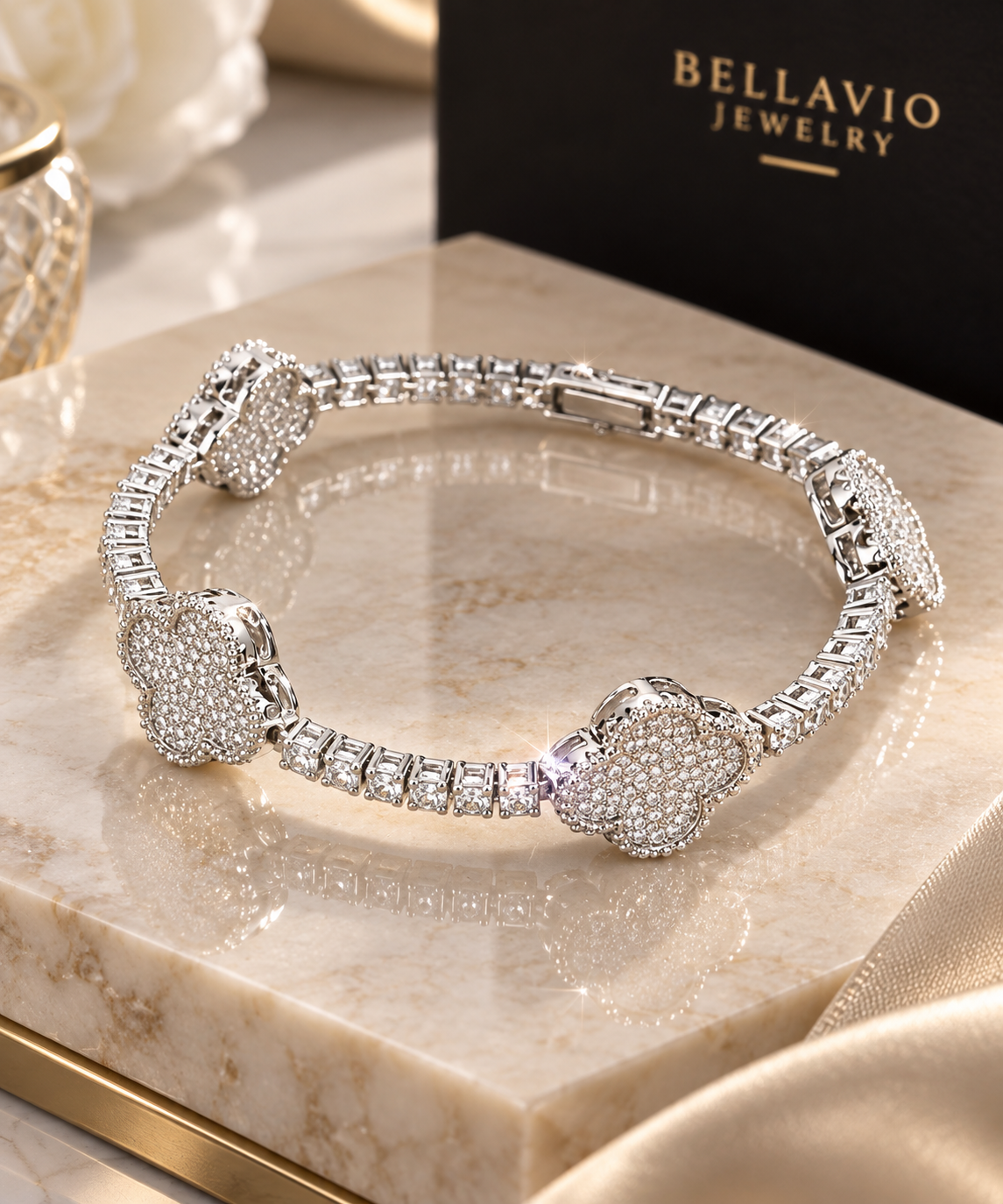 Bellavio Royale Clover Bracelet