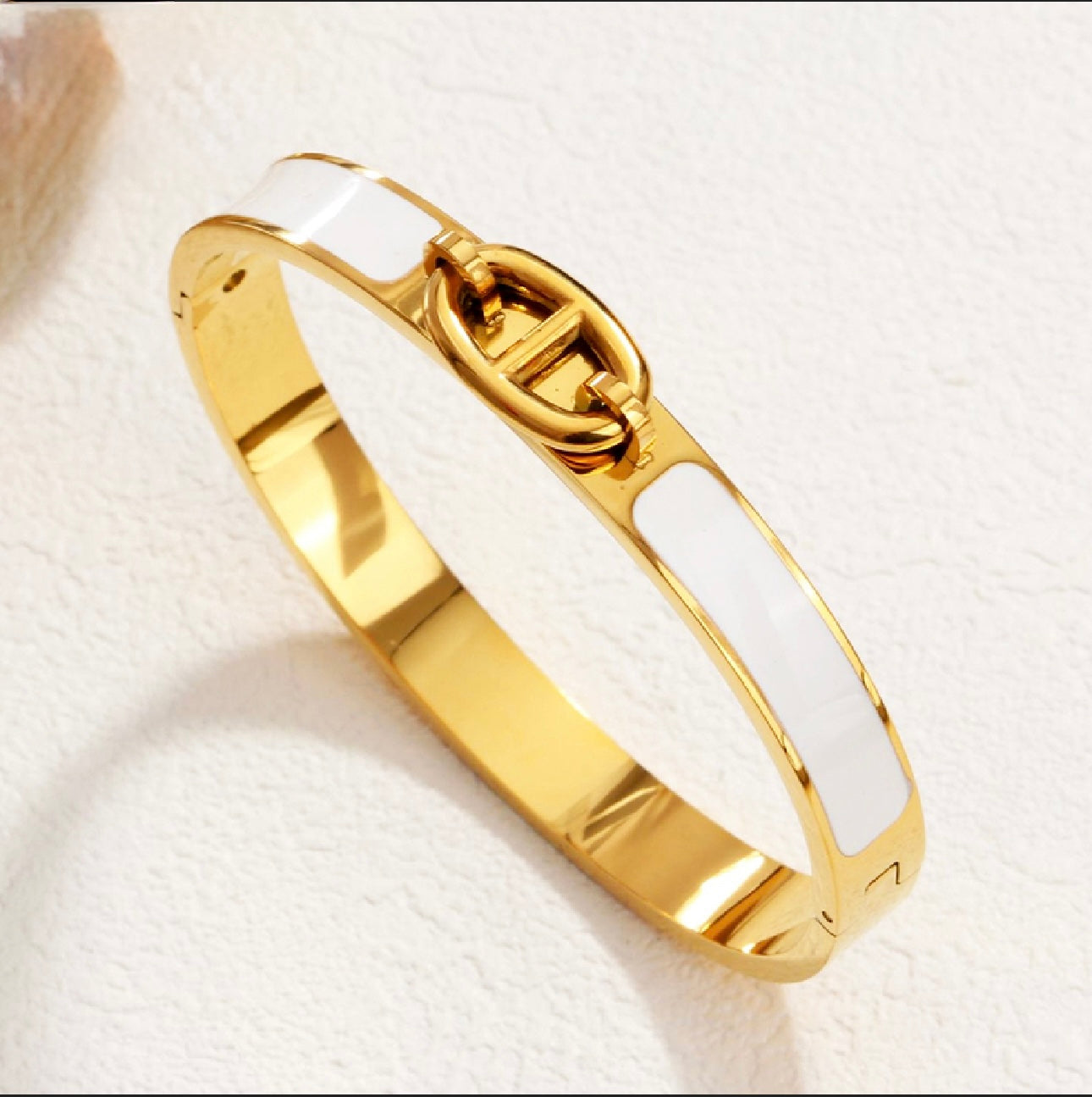 Ivory Link Bangle